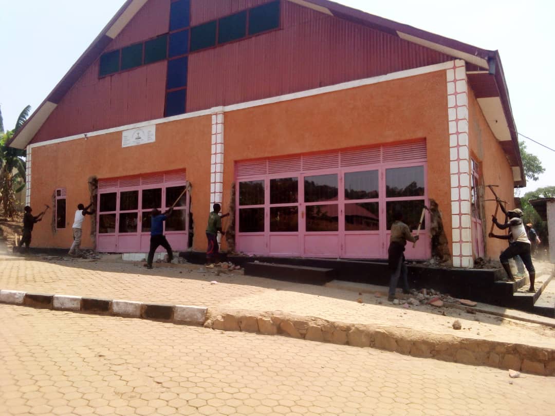 Uru rusengero rwari ruherereye i Kanombe mu Mujyi wa Kigali ruherutse gusenywa kubera kutuzuza ibisabwa