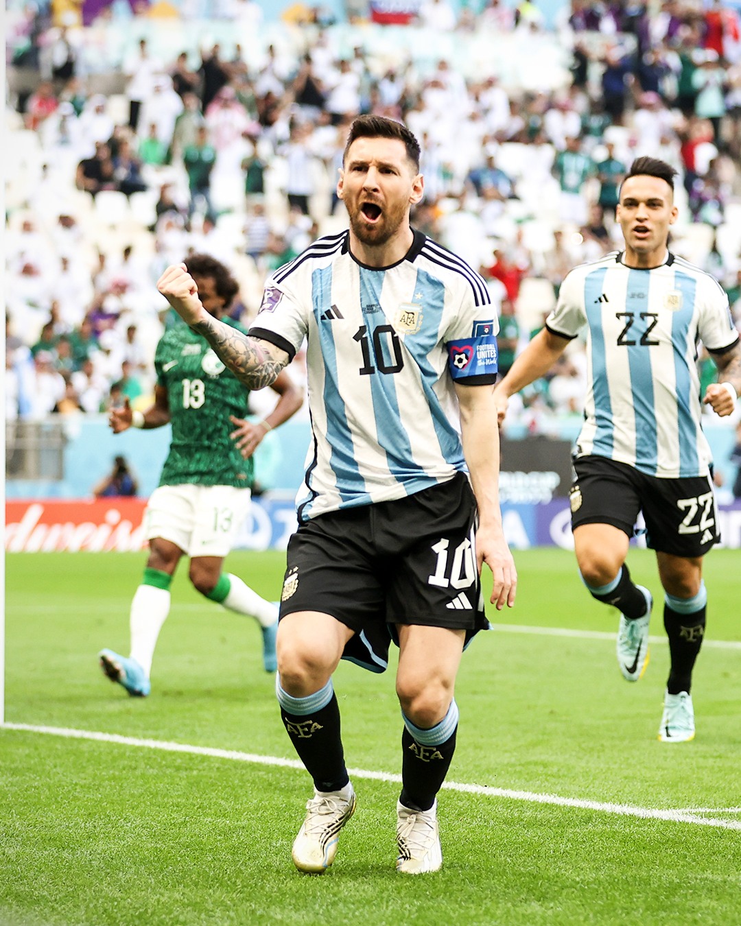 Lionel Messi amaze gutsinda igitego kimwe rukumbi ikipe ya Argentine yabonye muri uyu mukino