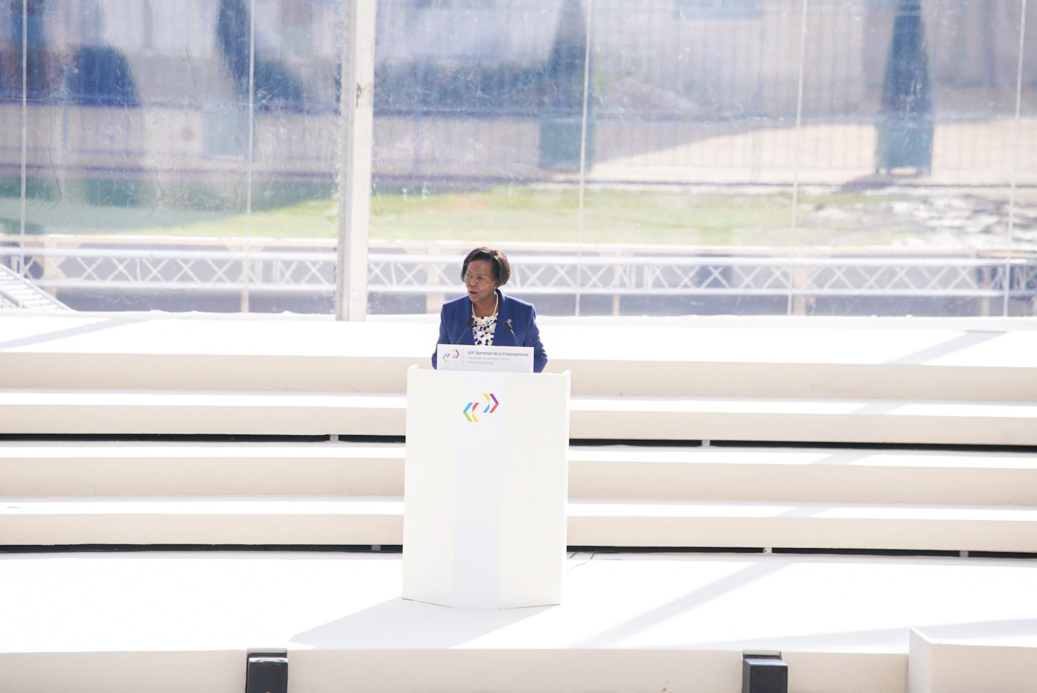 Umunyamabanga Mukuru wa OIF, Louise Mushikiwabo