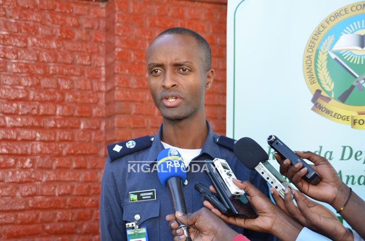 Lt Col Joseph Ndayishimiye wa RDF