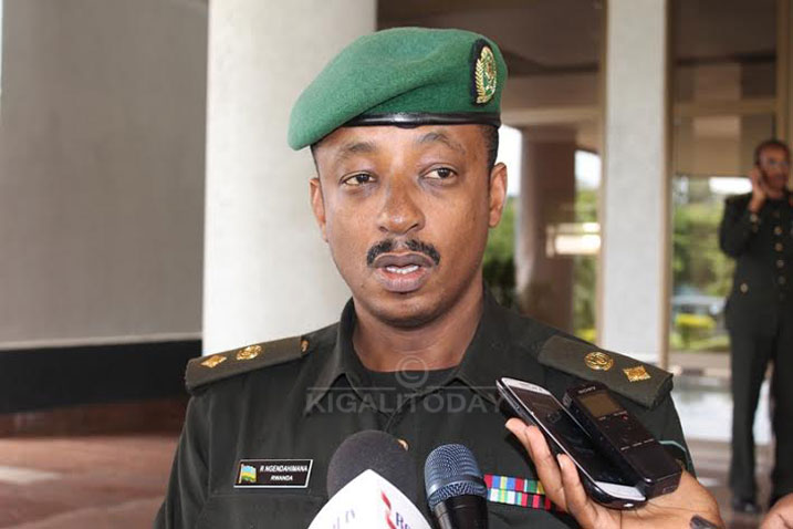 Lt Col Rene Ngendahimana uvugira RDF yatangaje ko iperereza ryatangiye kugira ngo aba bagizi ba nabi bavumburwe