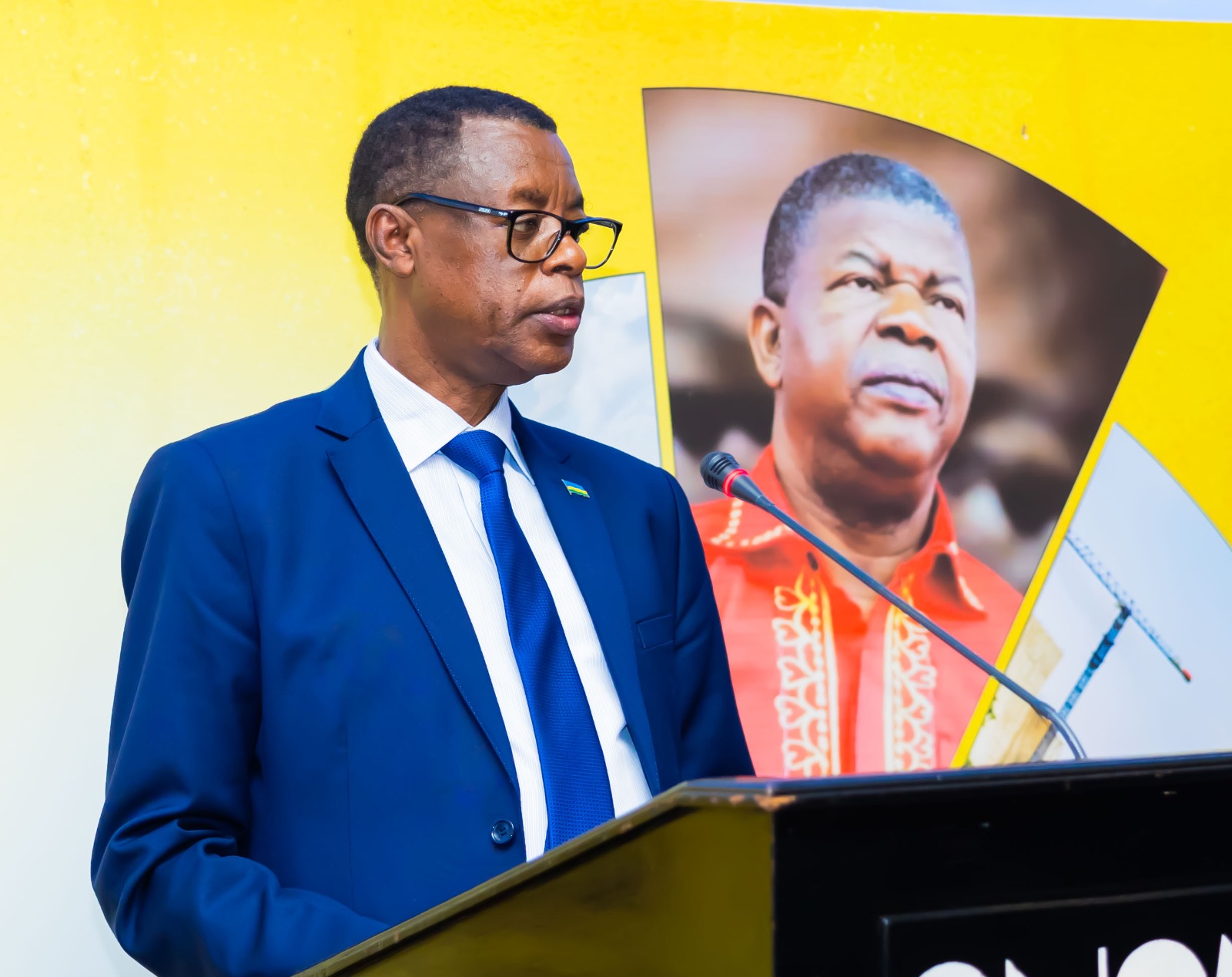 Gen (Rtd) James Kabarebe ageza ijambo ku bitabiriye ibi birori