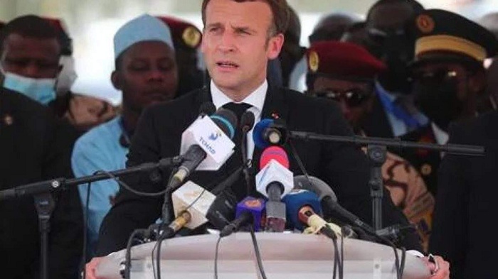 Perezida Emmanuel Macron w'u Bufaransa yitabiriye uwo muhango