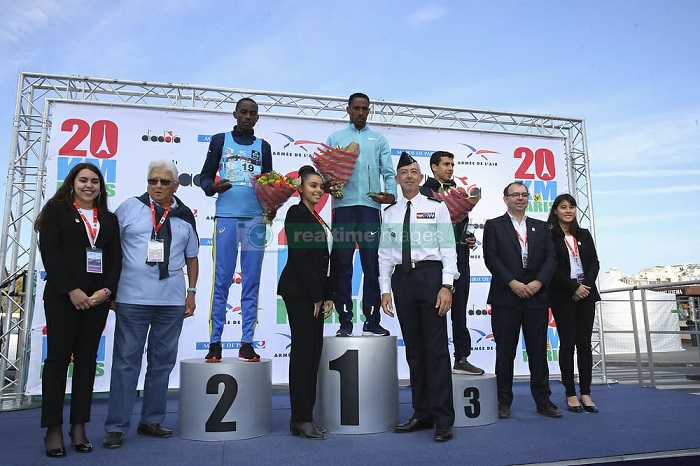 Magare yitabiriye 20 Km de Paris inshuro ebyiri