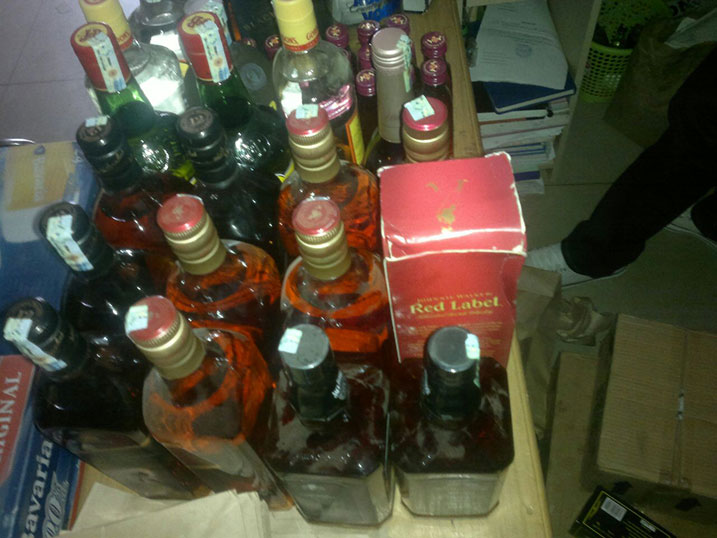 Ntibwari ubwa mbere uyu mucuruzi afatanwa ibicuruzwa bya magendu.