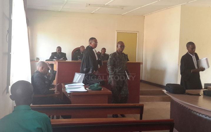 Maj Dr Aimable Rugomwa yatangiye kuburanishwa