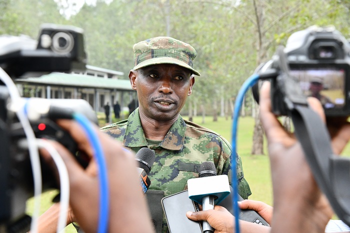 Major Faustin Nkuranga wo mu ngabo z'u Rwanda