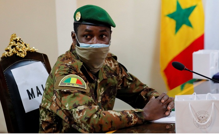 Col Assimi Goita, Perezida w