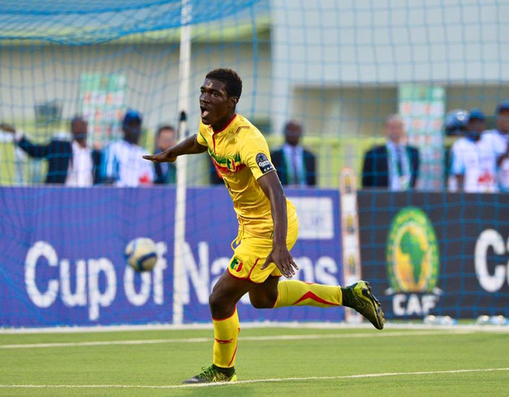 Yves Bissouma watsinze igitego cya Mali ku munota wa 88