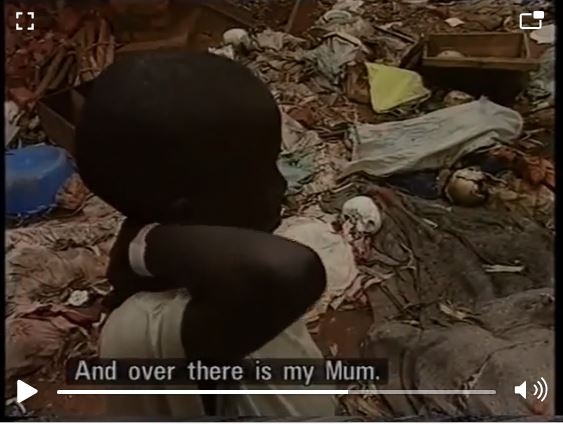 Akavideo kakwirakwiriye kagaragaza ubuhamya bwa Mamashenge
