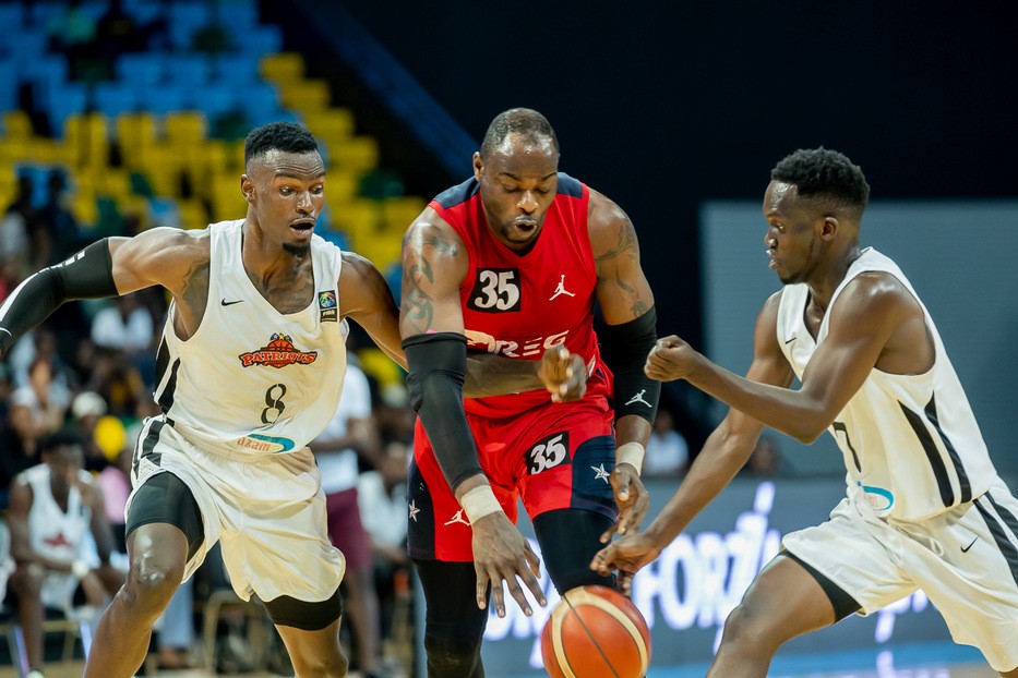 Manga Pitchou (nomero 35) wa REG BBC ahanganye n'abasore ba Patriots