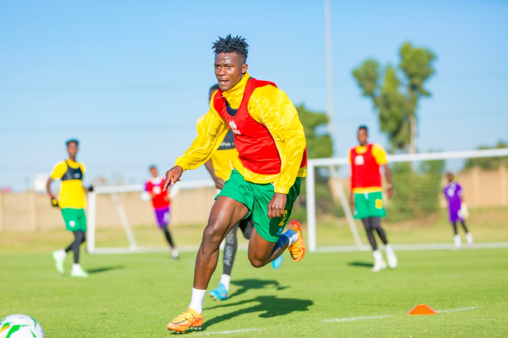 Emmanuel Imanishimwe “Mangwende” mu myitozo y'uyu munsi