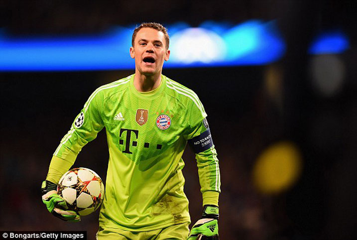 Manuel Neuer ni umwe mu bigaragaje muri 2014.
