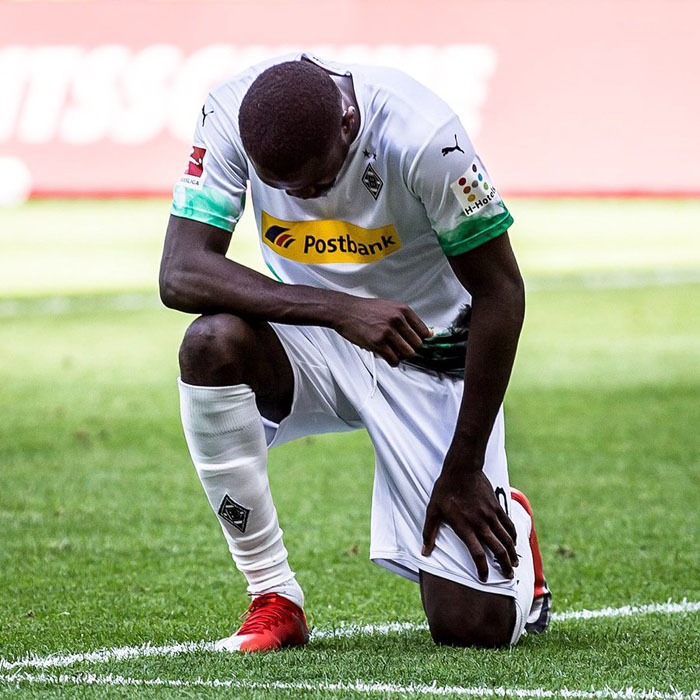 Marcus Thuram na we yaciye bugufi aha icyubahiro George Floyd