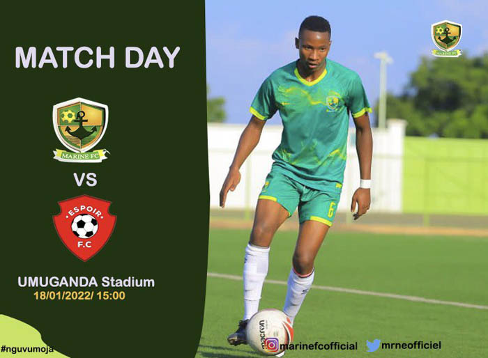 Umukino wa Marine na ESPOIR Fc wasubitswe