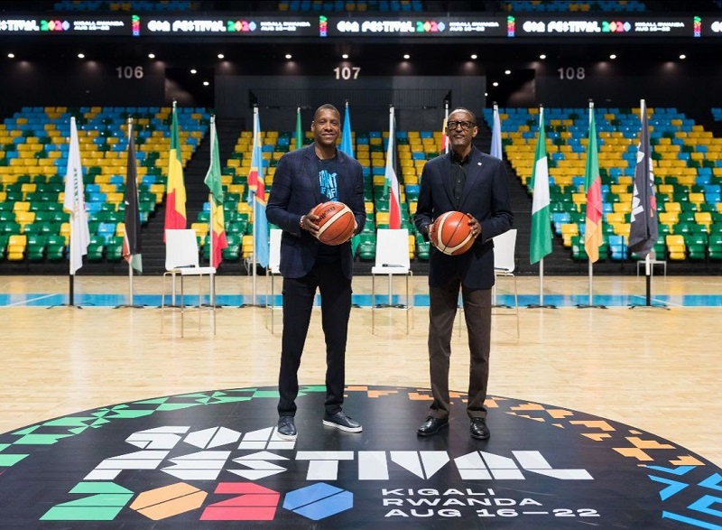 Perezida Kagame ni umwe mu bagaragaje ko bashyigikiye ibikorwa bya Giants of Africa