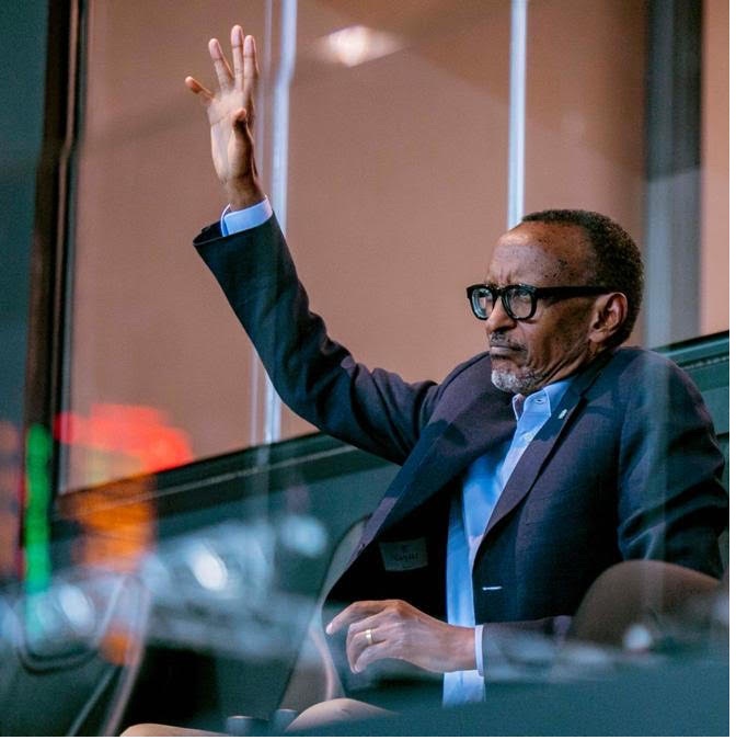 Perezida Kagame na we yitabiriye uyu mukino