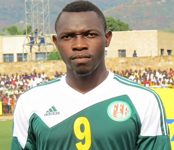 Laudit Mavugo ni rutahizamu w'ikipe y'igihugu y'u Burundi