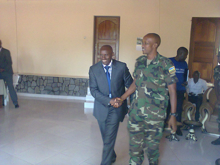 Habyarimana yashimiye abo bafatanyije mu myaka amaze ari umuyobozi w'Akarere ka Nyamasheke.