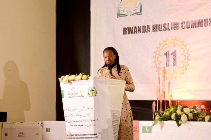 Umuyobozi w'Agateganyo w'Akarere ka Gicumbi, Uwera Parfaite, avuga ko Abayisilamu bagira uruhare mu iterambere ry'abaturage