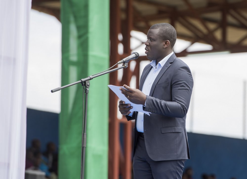 Umuyobozi w'Akarere ka Nyamagabe Uwamahoro Bonaventure