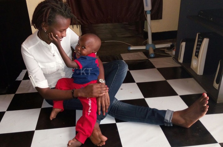 Mbabazi ashimira abamufashije kuvuza umwana utarahabwaga icyizere cyo kubaho