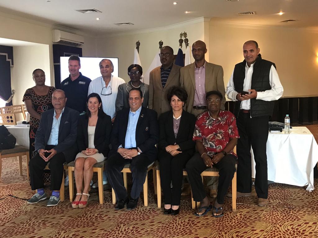 Mbaraga Alexis (wa kabiri iburyo mu bahagaze), Yagiriwe icyizere n