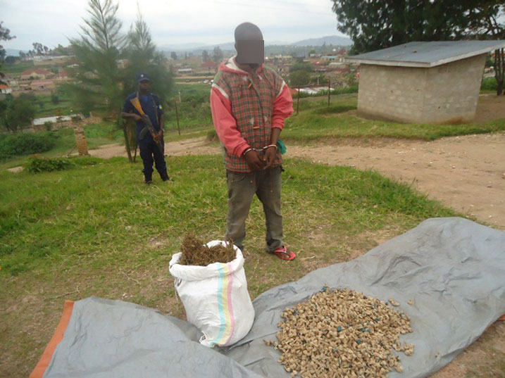 Mbarubukeye yafatanywe ibiro 11 by