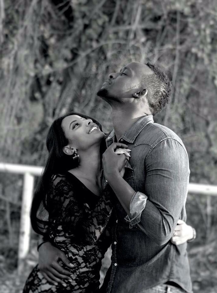 Meddy n'umukobwa wagaragaye mu ndirimbo Burinde Bucya.