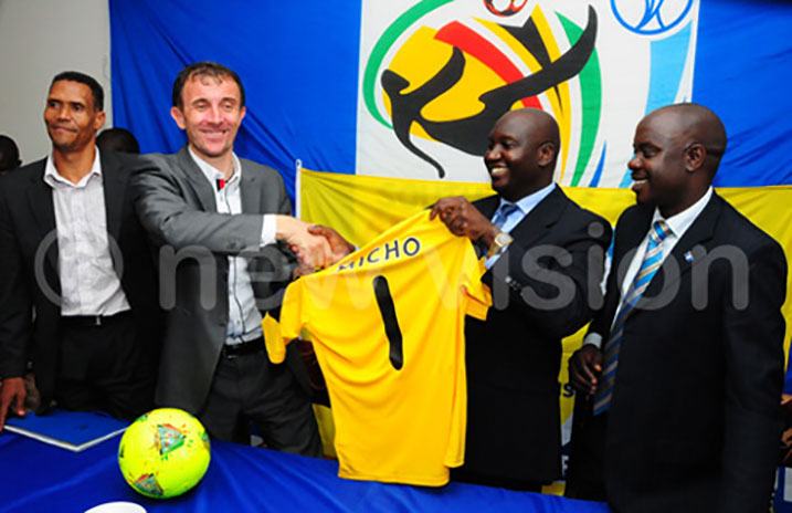 Micho ahabwa akazi ko gutoza Uganda.