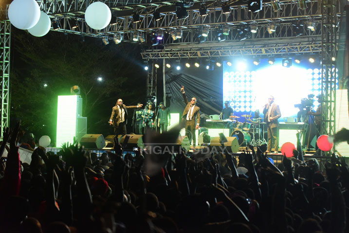 Mico Band yari imaze imyaka itanu icuranga mu bitaramo bya PGGSS. Aha yacurangiraga Urban-Boyz mu gitaramo gisoza PGGSS6