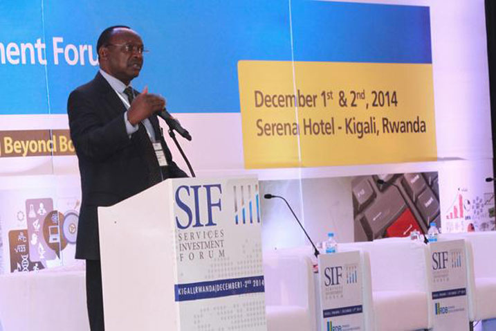 Minisitiri Kanimba avuga ko u Rwanda ruteganya ko inzego zitanga serivisi zizaba zinjiza miliyali 2,5 muri 2018.