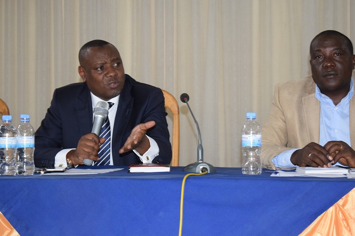 Min Isaac Munyakazi yasabye abayobozi b'ibigo gukurikirana imirimo bashinzwe byakwanga bakirukanwa