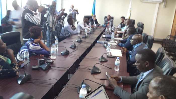 Abanyamakuru bitabiriye ikiganiro ari benshi