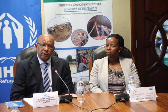 Umuyobozi wa HCR mu Rwanda H.E Ahmed Baba Fall yashimye u Rwanda rwemeye kwakira izo mpunzi