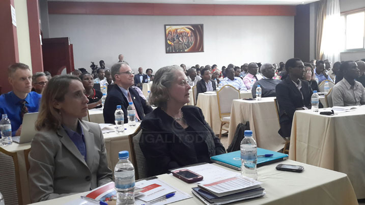 Abafatanyabikorwa ba RBC mu nama mpuzamahanga nyunguranabitekerezo ku buvuzi no gukumira indwara y'umutima yabereye i Kigali 