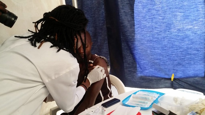 Ibikorwa byo gukingira Ebola ku kirwa cya Nkombo