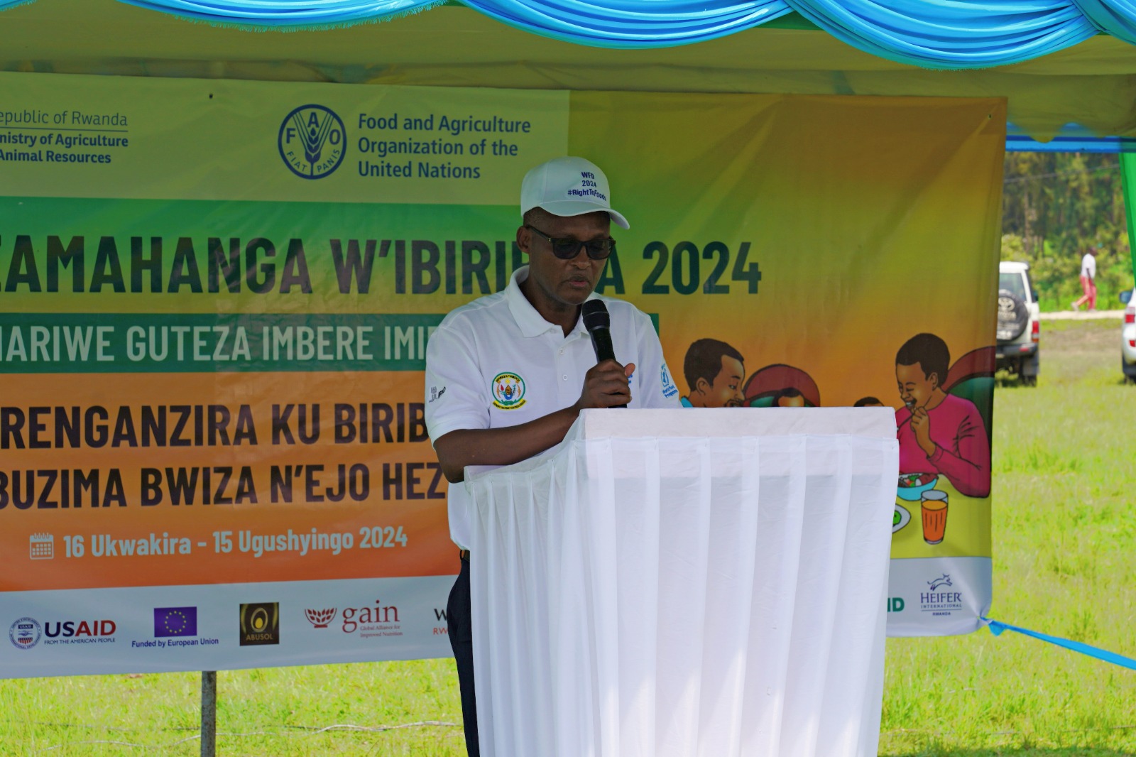 Minisitiri w'Ubuhinzi n'Ubworozi Dr. Mark Cyubahiro Bagabe