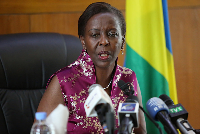 Minisitiri Mushikiwabo aganira n