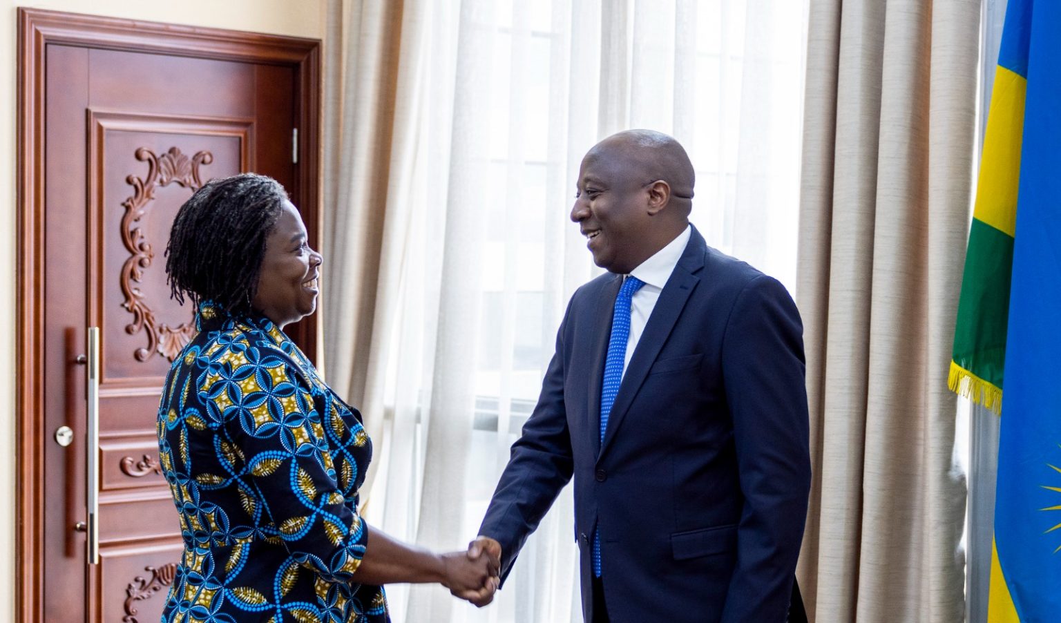 Kwakwa yagiranye ibiganiro na Minisitiri w'Intebe Dr. Edouard Ngirente