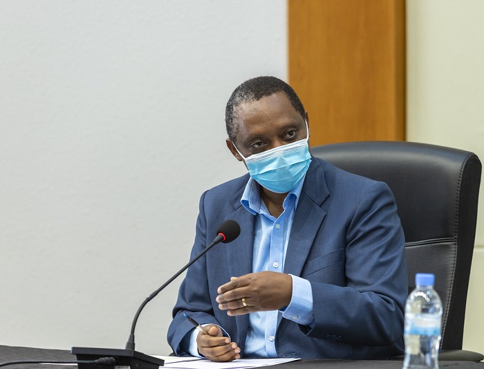 Minisitiri w'Ubutegetsi bw'Igihugu, Prof Shyaka Anastase mu kiganiro n'abanyamakuru