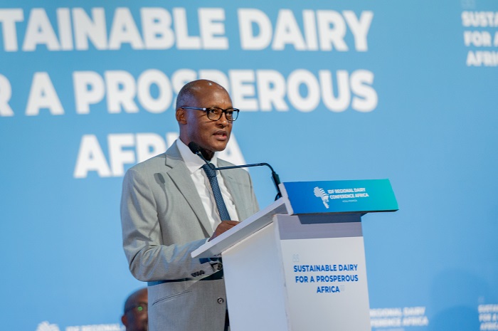 Minisitiri w'Ubuhinzi n'Ubworozi, Dr Mark Cyubahiro Bagabe