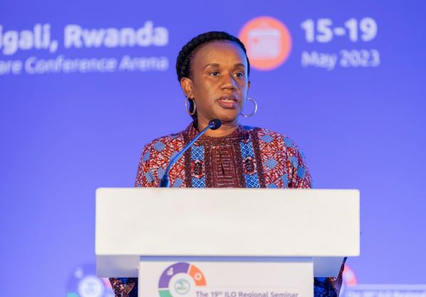 Minisitiri Rwanyindo Kayirangwa Fanfan