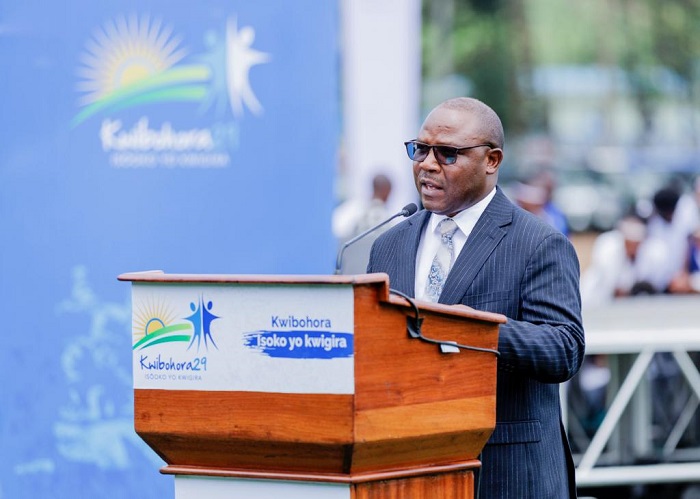 Minisitiri Musabyimana yavuze ko mu gihugu hose hataswe ibikorwa by'indashyikirwa bigera ku 164