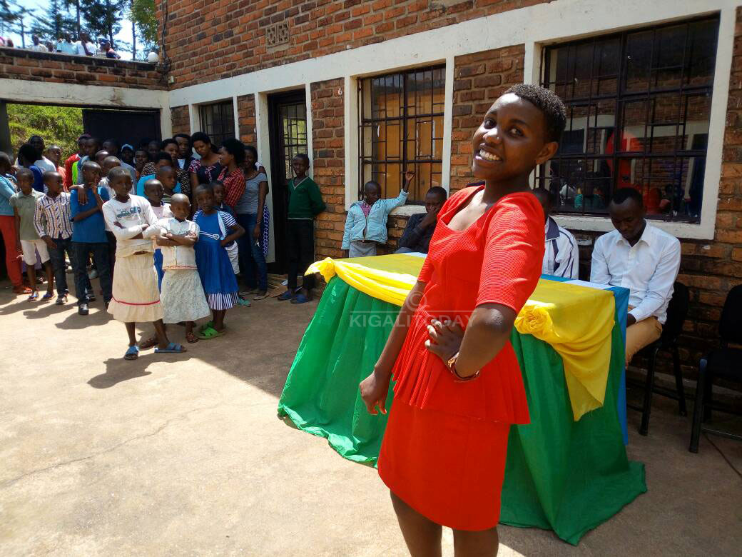 Mushimiyimana Claudette wabaye igisonga cya mbere 