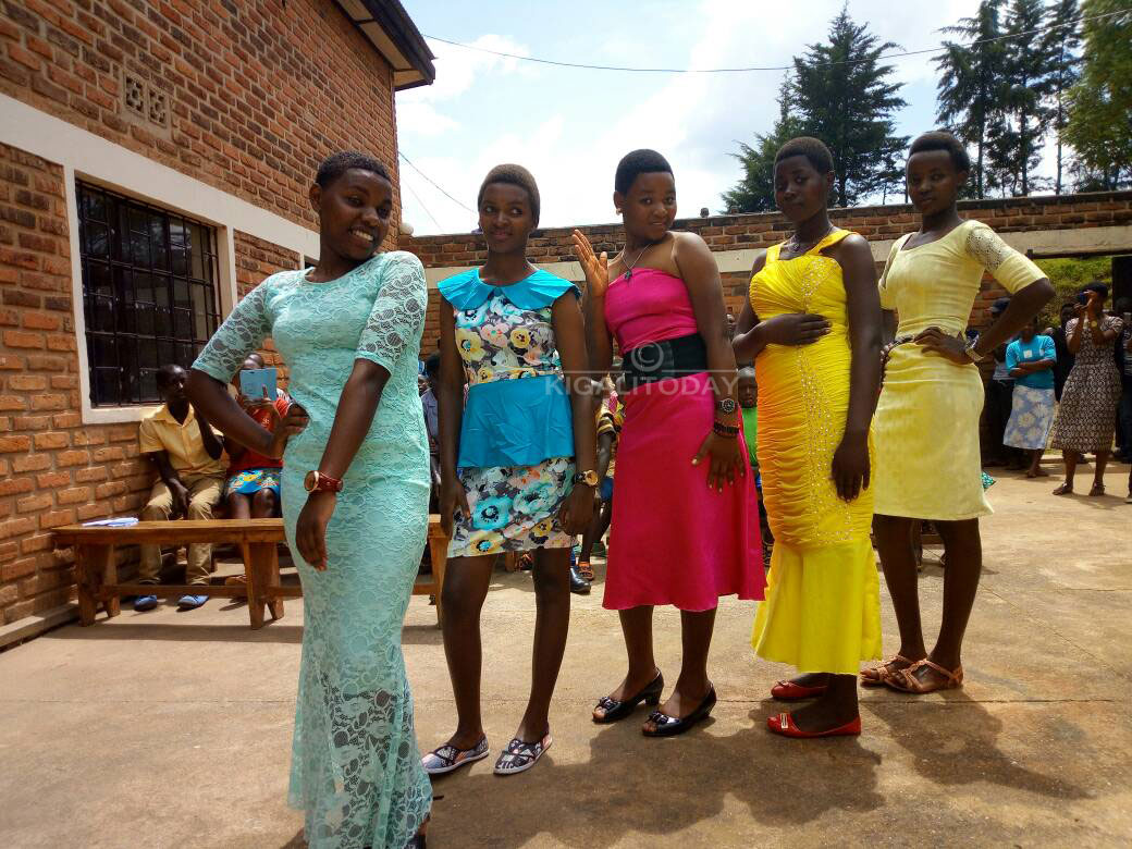 Aba bakobwa ni bo bahataniraga ikamba rya Miss Agaciro Mushishiro 2018