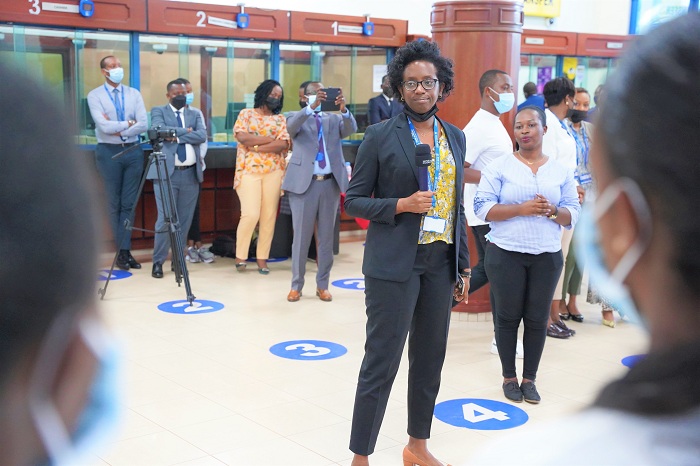 Dr Karusisi yavuze ko abagore bishimira intambwe bamaze kugeraho ariko kandi ngo baracyafite byinshi byo gukora 