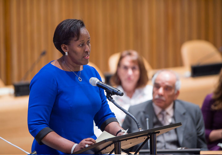 Madame Jeannette Kagame asanzwe agira uruhare rukomeye muri gahunda zo kurwanya Sida mu bakiri bato