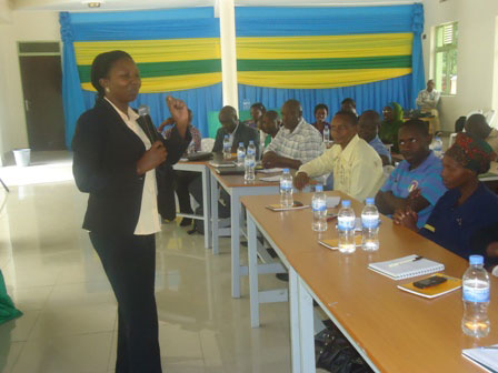 Murasi Innocente, umuyobozi mu Ishyirahamwe ry'Uturere n'Umujyi wa Kigali (RALGA), yasabye akarere kugira igenamigambi rinoze.