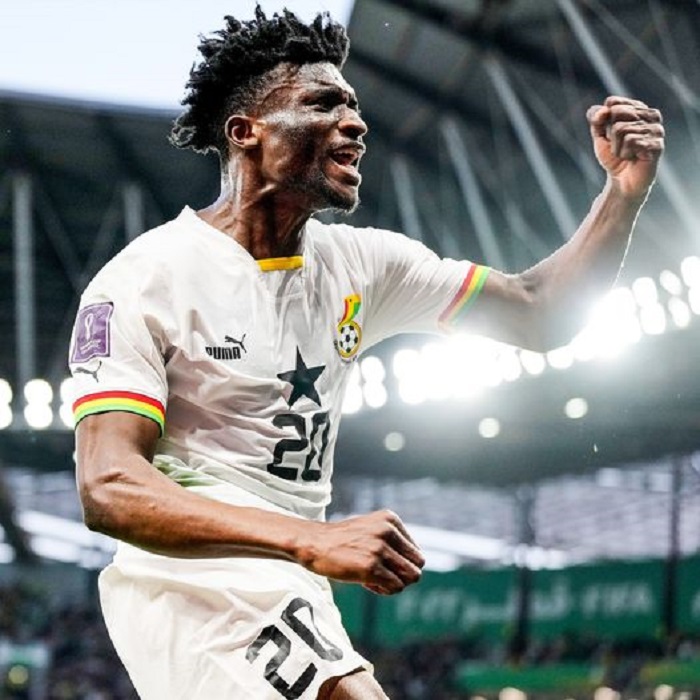 Mohamed Kudus watsinze ibitego bibiri by'ikipe ya Ghana